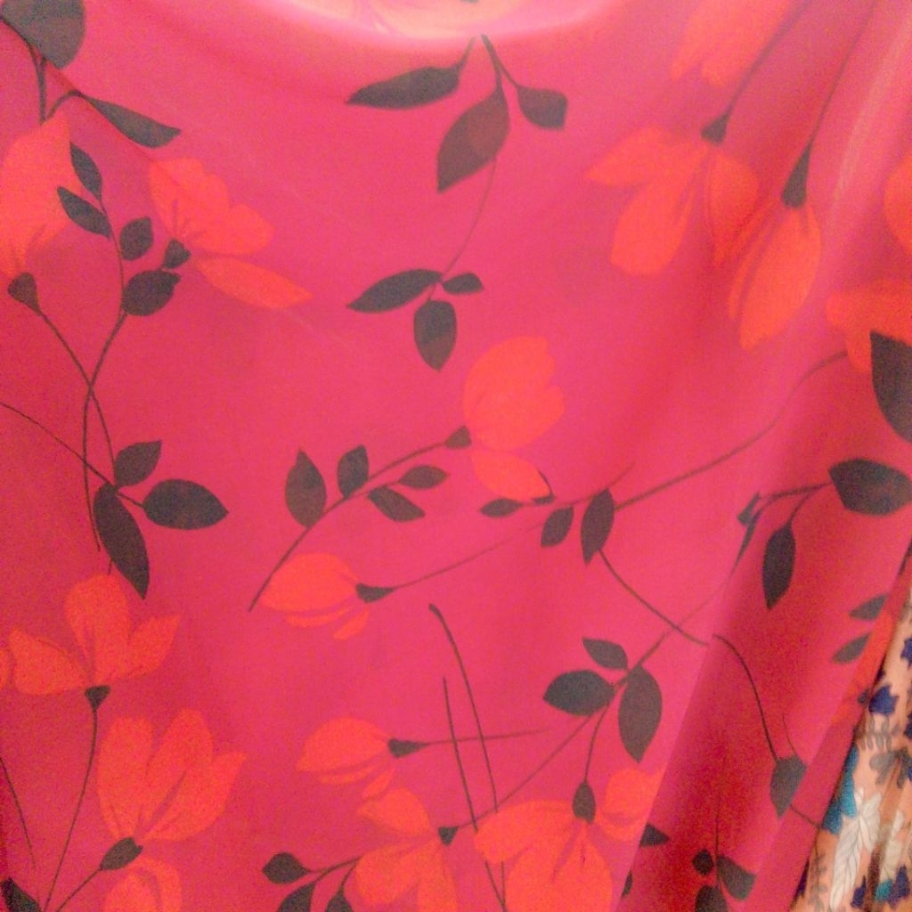 kain ceruty motif bunga - (LQ) - kain ceruty motif - kain ceruty baby doll - kain bahan Ceruti premi