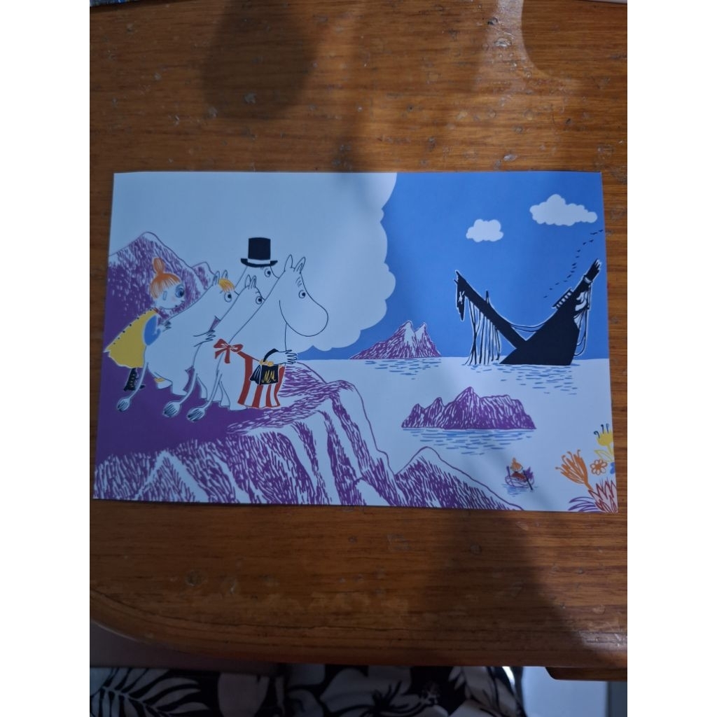 

kartu pos moomin/moomin postcard