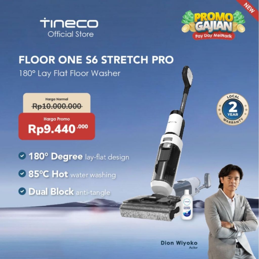 Tineco Floor one S6 stretch PRO