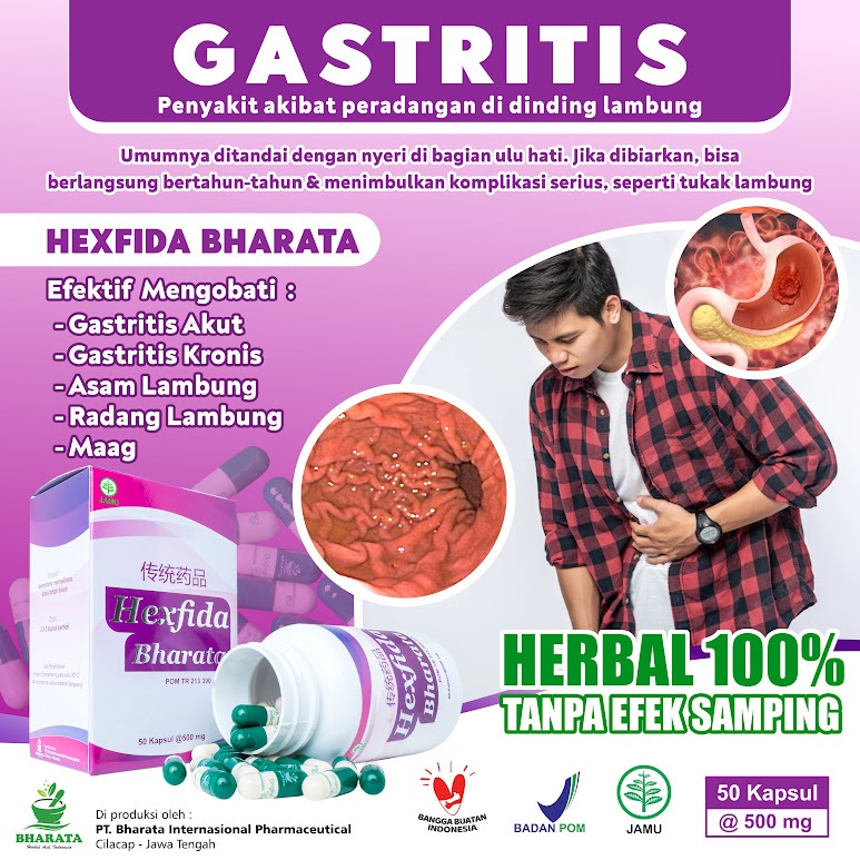 Obat Asam Lambung Luka Hexfida Bharata