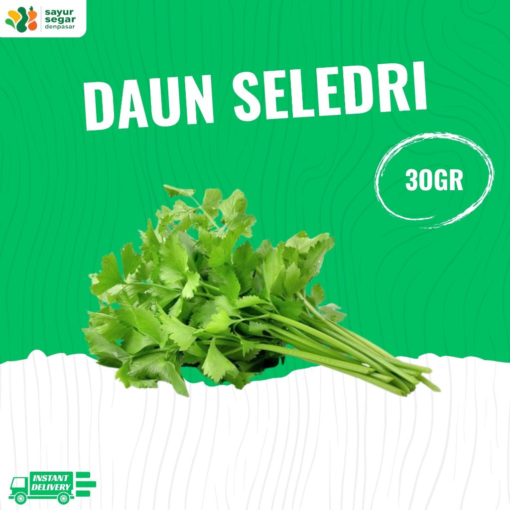 

Daun Seledri 30gr - Sayur Segar Denpasar