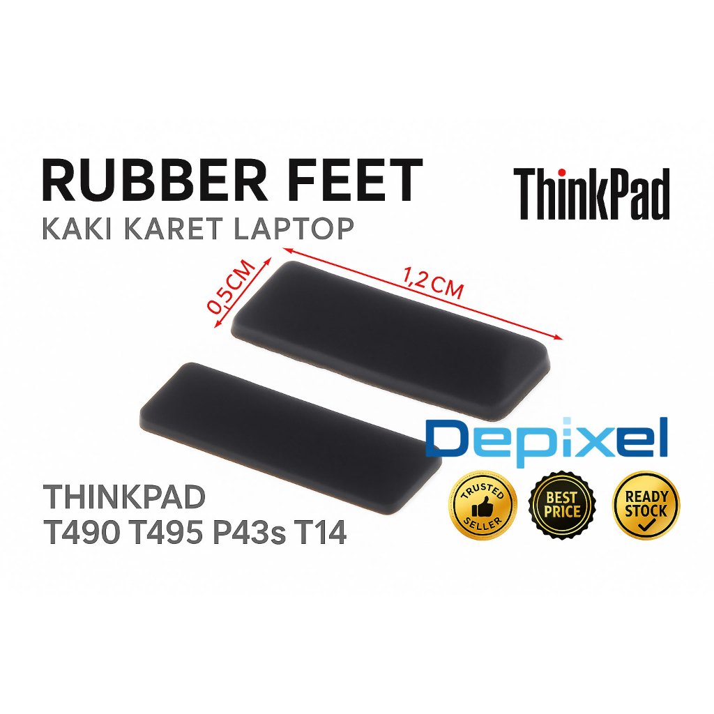 Rubber Feet Kaki Karet Laptop Thinkpad T
