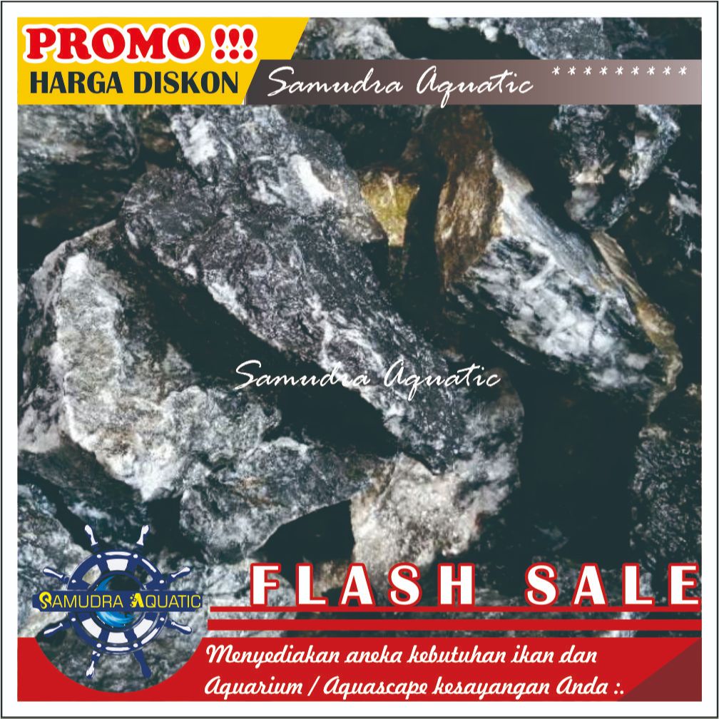 BATU AQUASCAPE | BATU KRIKET HITAM | BATU AQUARIUM | BATU TANAMAN