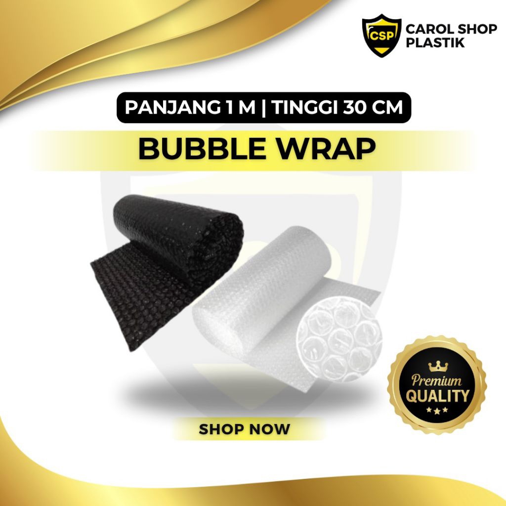 

TERMURAH BUBBLE WRAP | 1 METER × 30 CM |