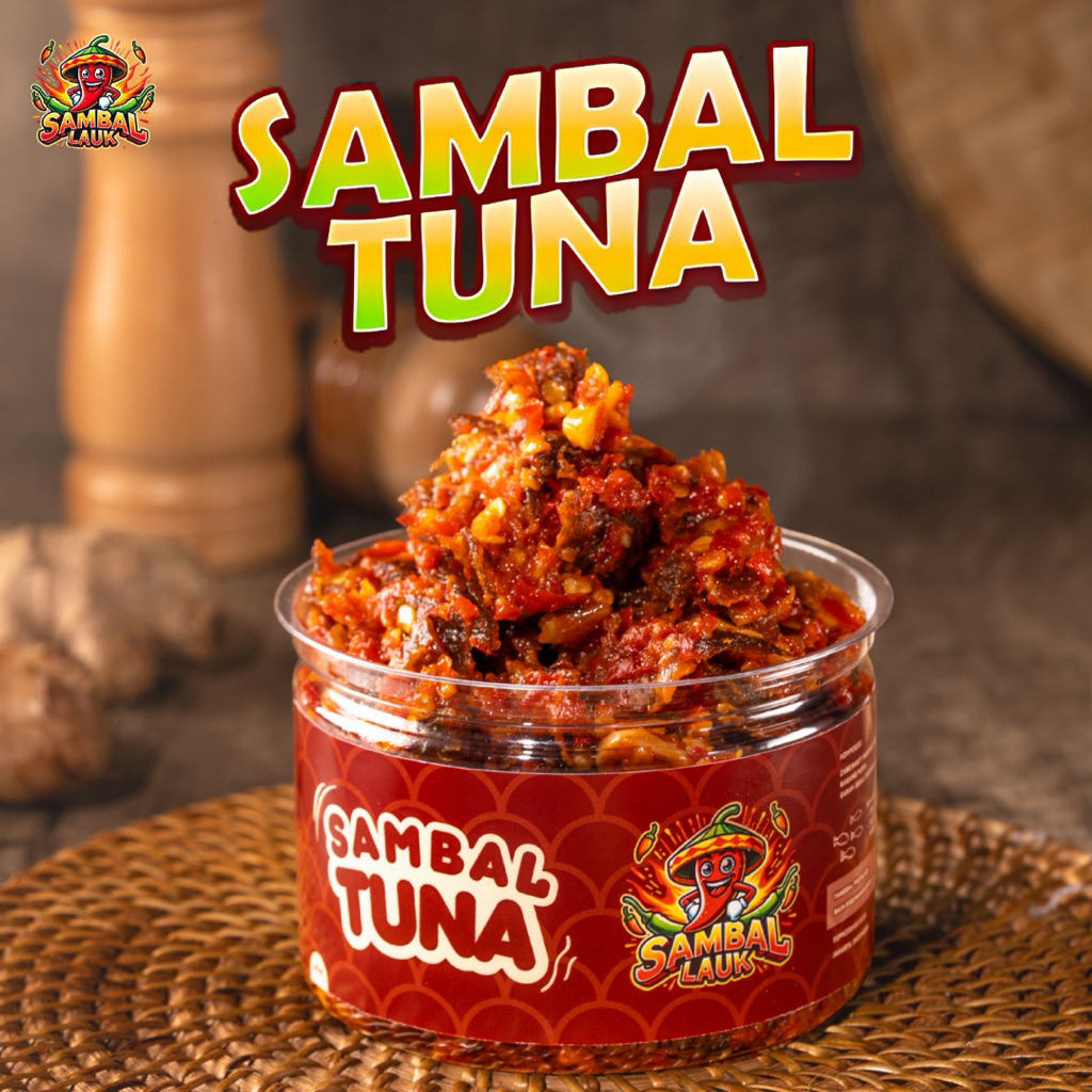 

Sambal Baby Cumi/ Sambal Teri Cabe Ijo/ Sambal Teri/ Sambal Rebon/ Sambal Tuna SAMBAL KEMASAN SIAP SAJI SAMBAL JALAPENODES [150 Gram] - Halal SPP-IRT