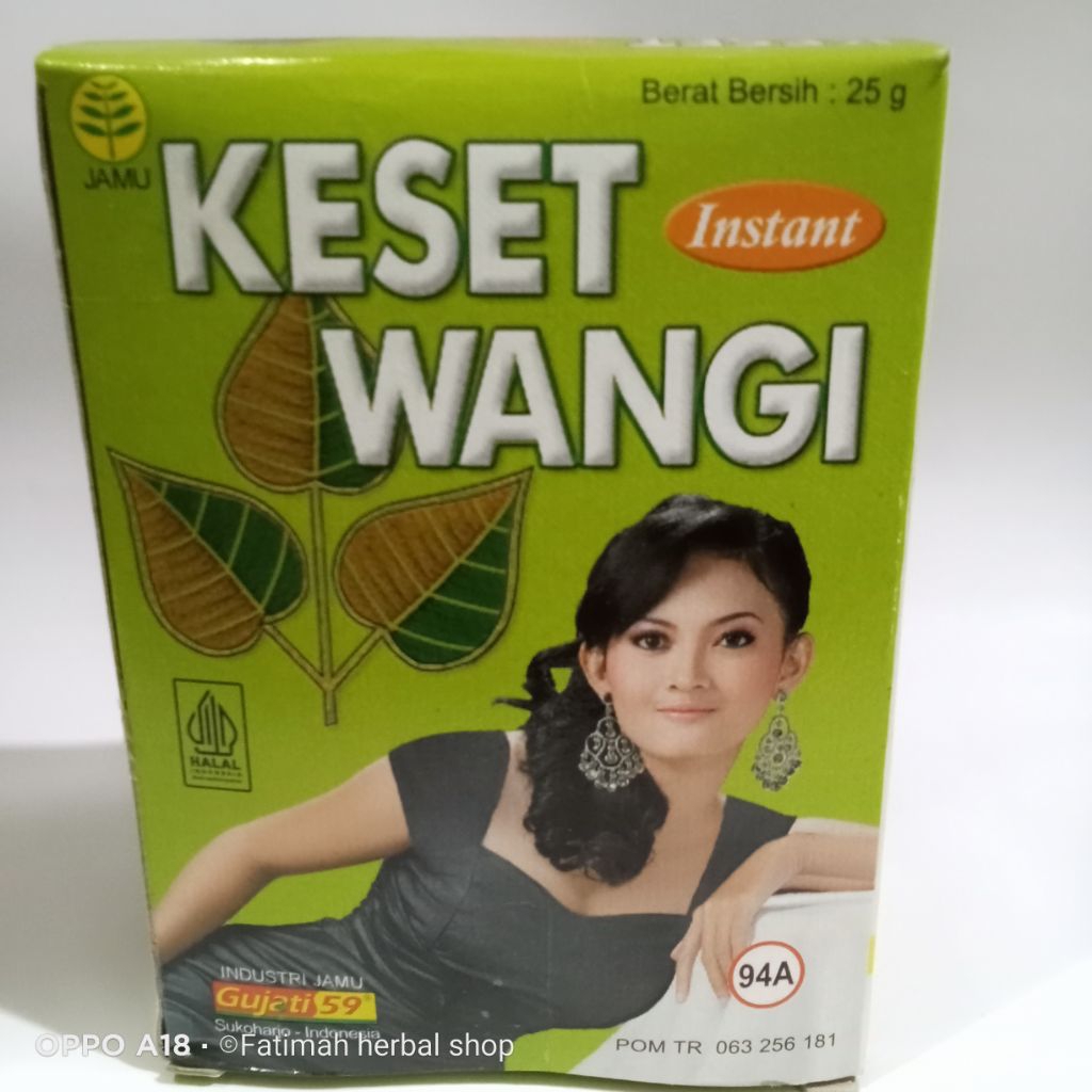 

Jamu Keset wangi instan gujati kemasan pack isi 5 sachet
