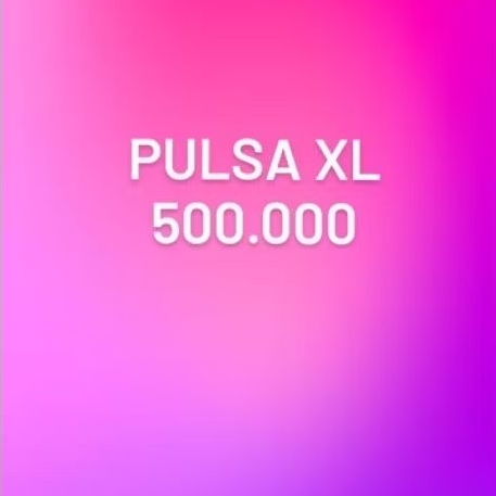 pulsa XL 500.000