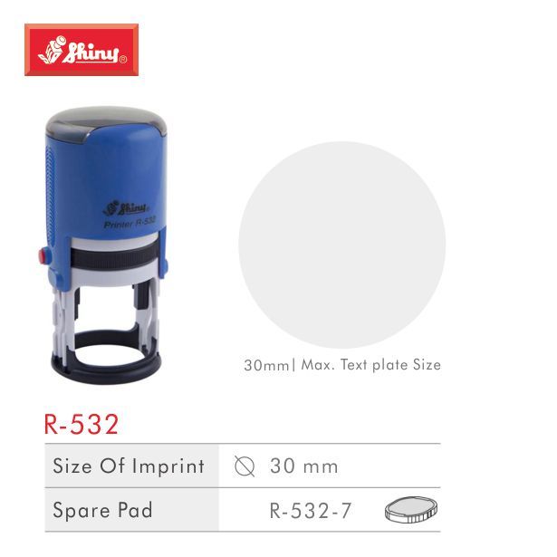

Stempel Shiny R-532 Custom Huruf/otomatis self ink