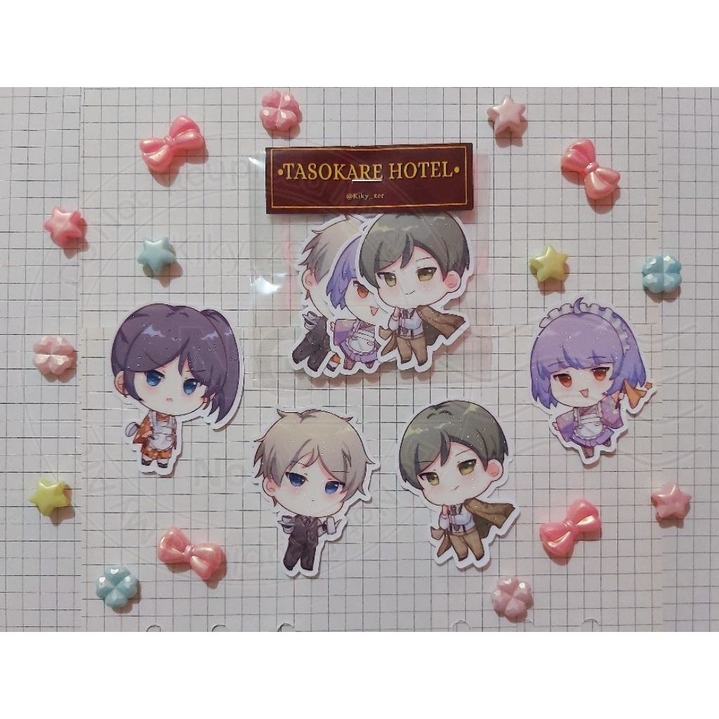 

Tasokare Hotel Sticker Pack
