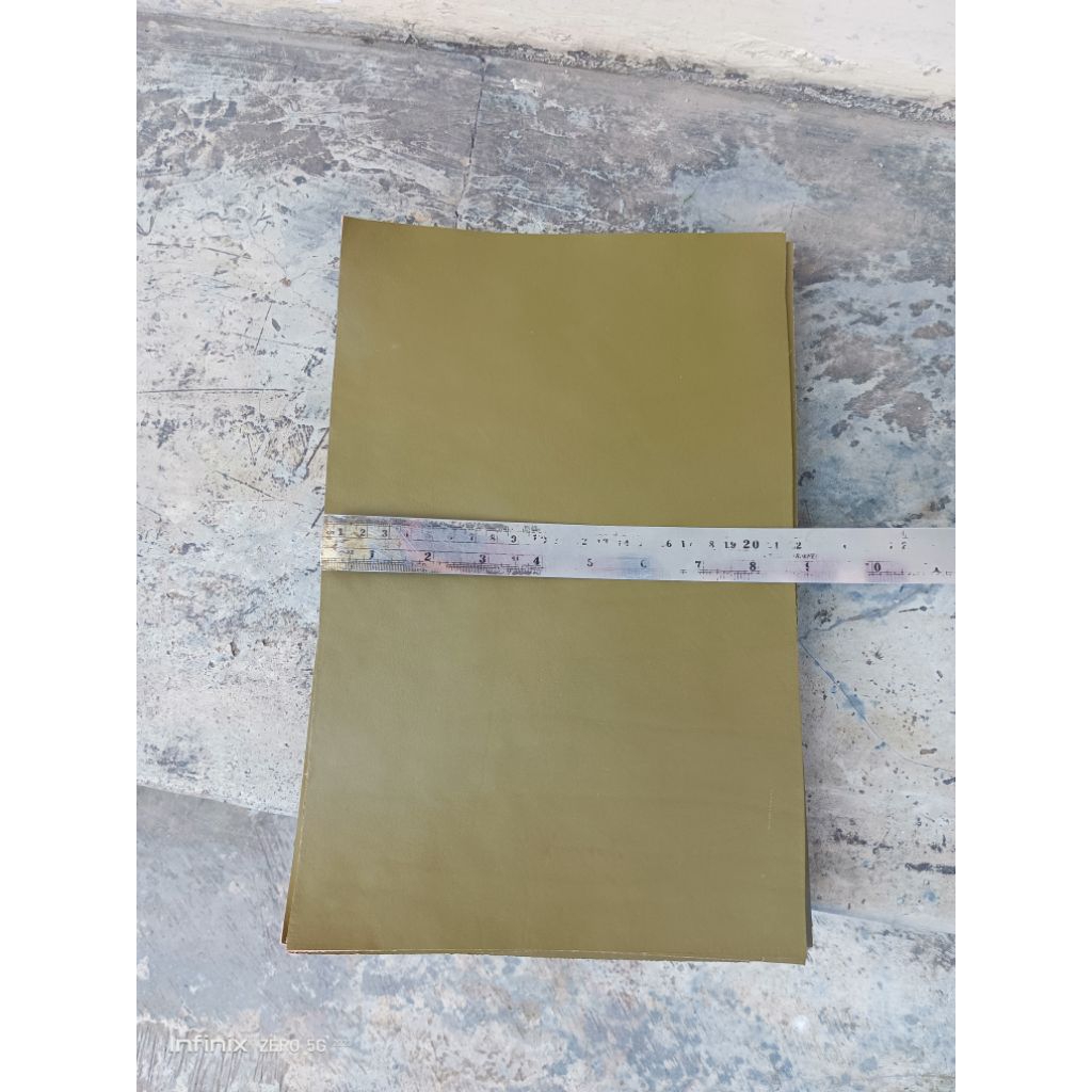 KULIT SAPI VEGTAN HIjau