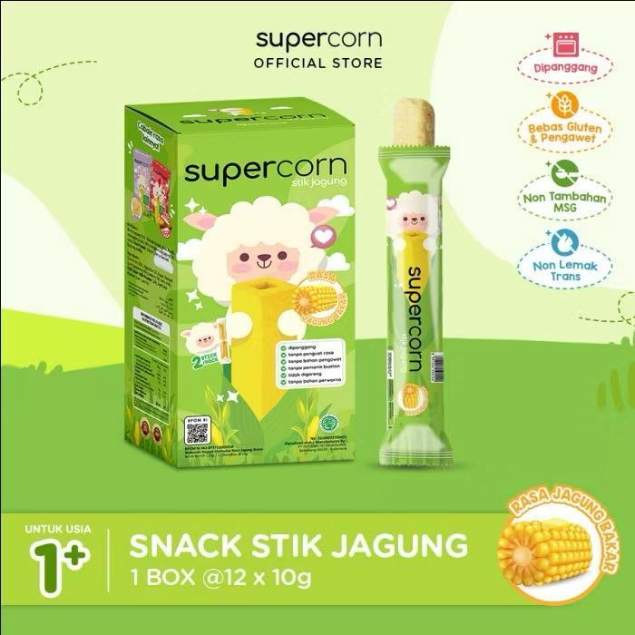 

Supercorn Corn stick 120 G Snack Sehat