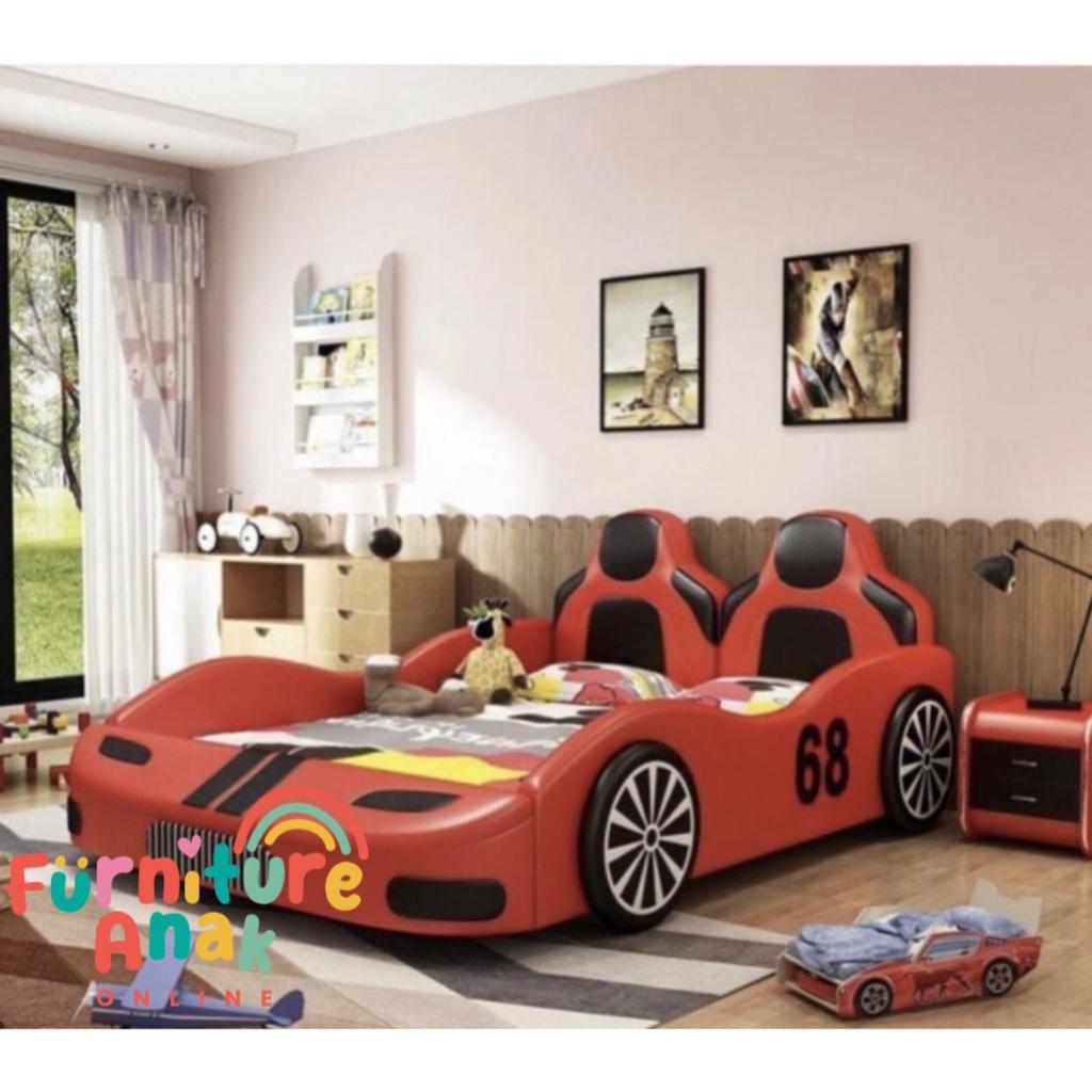 Tempat Tidur Ranjang Anak Karakter Mobil