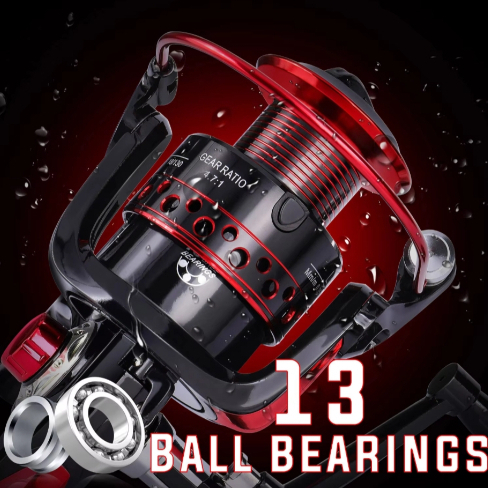 Reel Pancing Spinning 1000 - 7000 Max Drag 15Kg Reel Pancing Murah Kuat Power Gulungan Pancing Ikan 