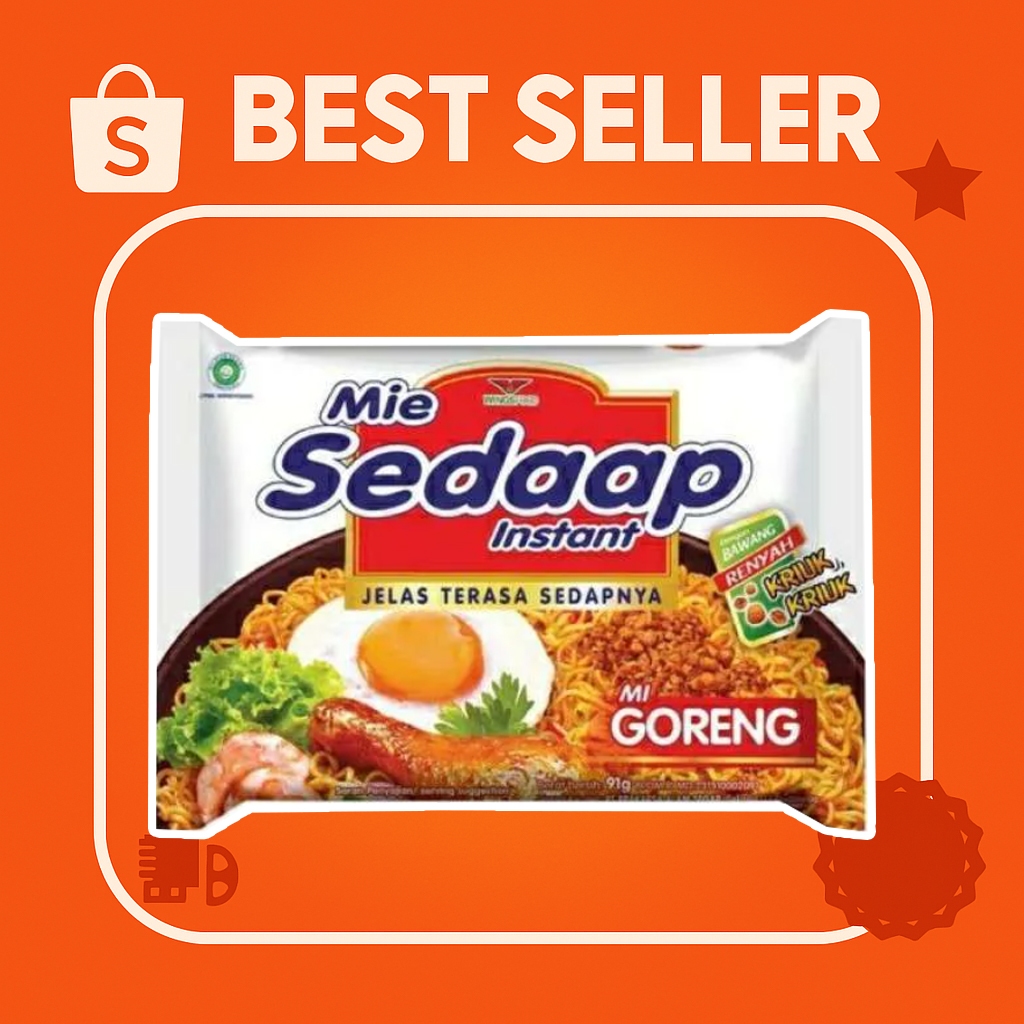 

Indomie / Mie Sedap Goreng & Kuah (min pembelian 10 pcs)