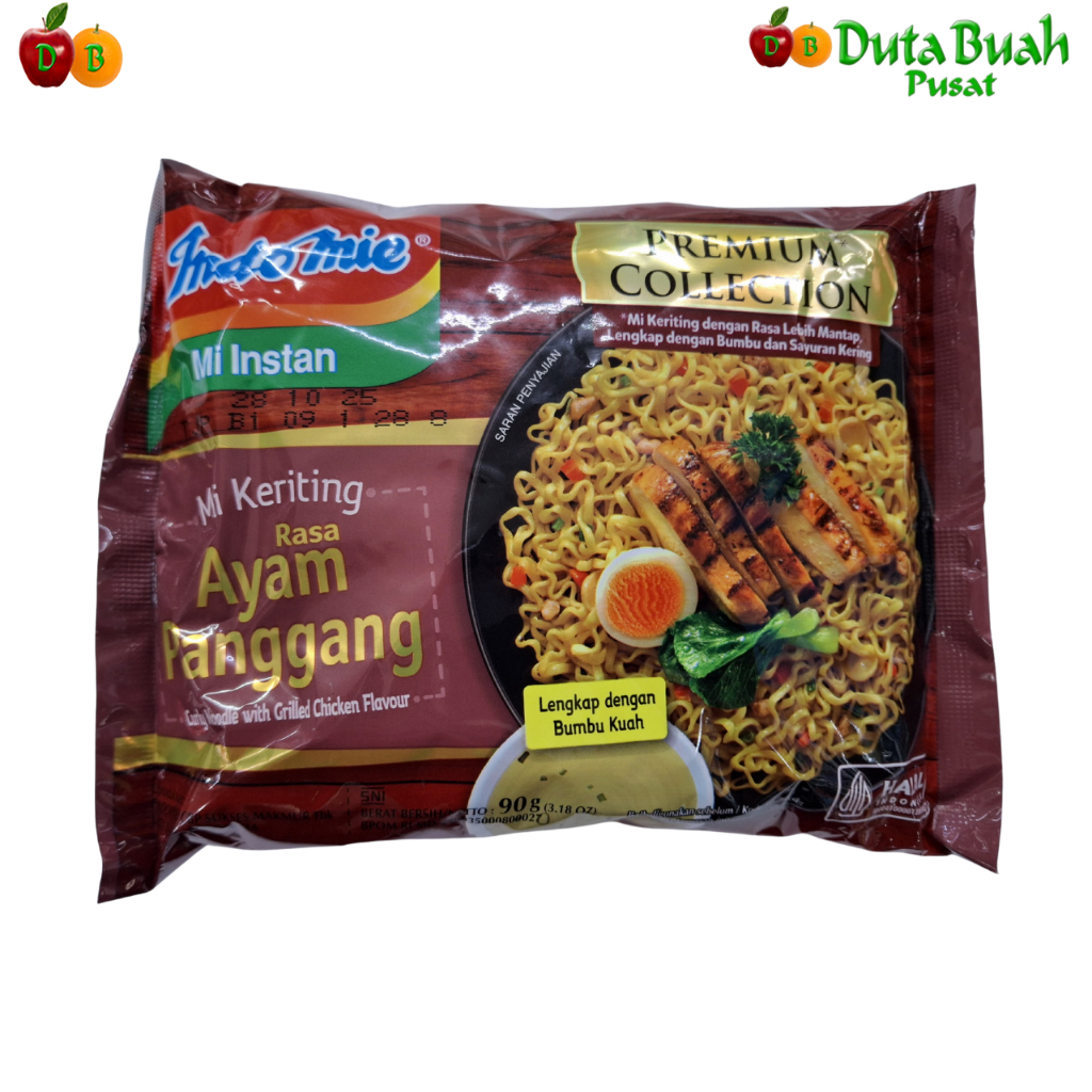 

Duta Buah Indomie Premium Collection Mie Keriting Ayam Panggang