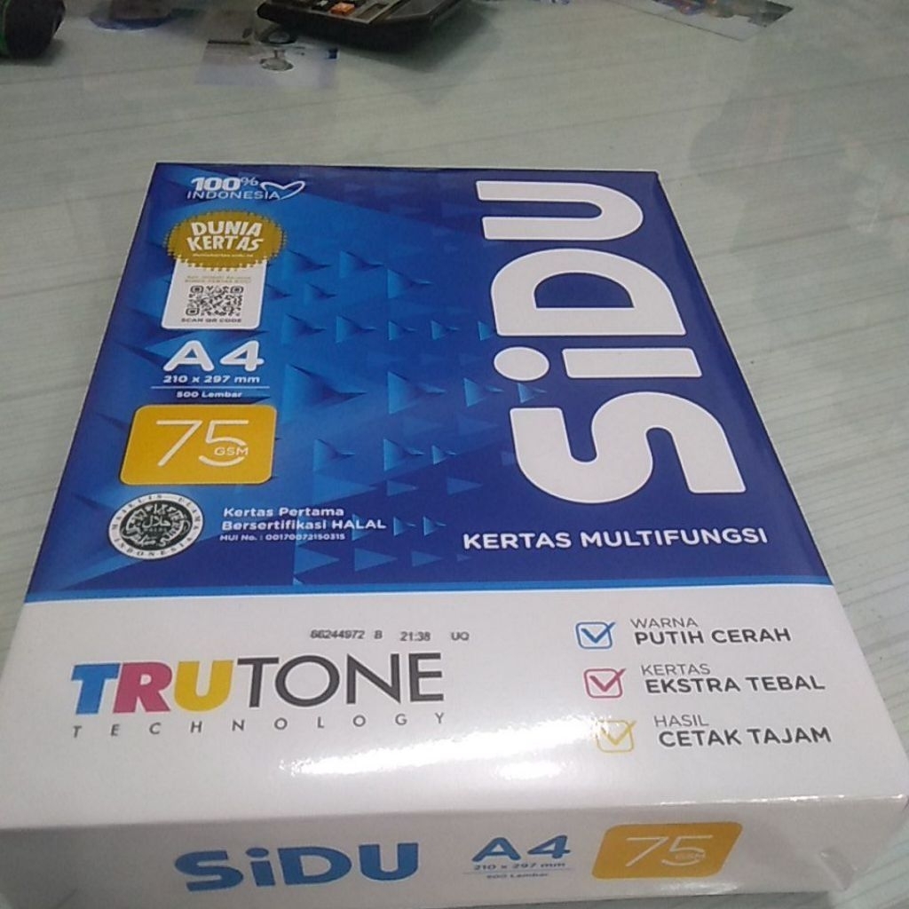 

KERTAS HVS A4 MULTIFUNGSI