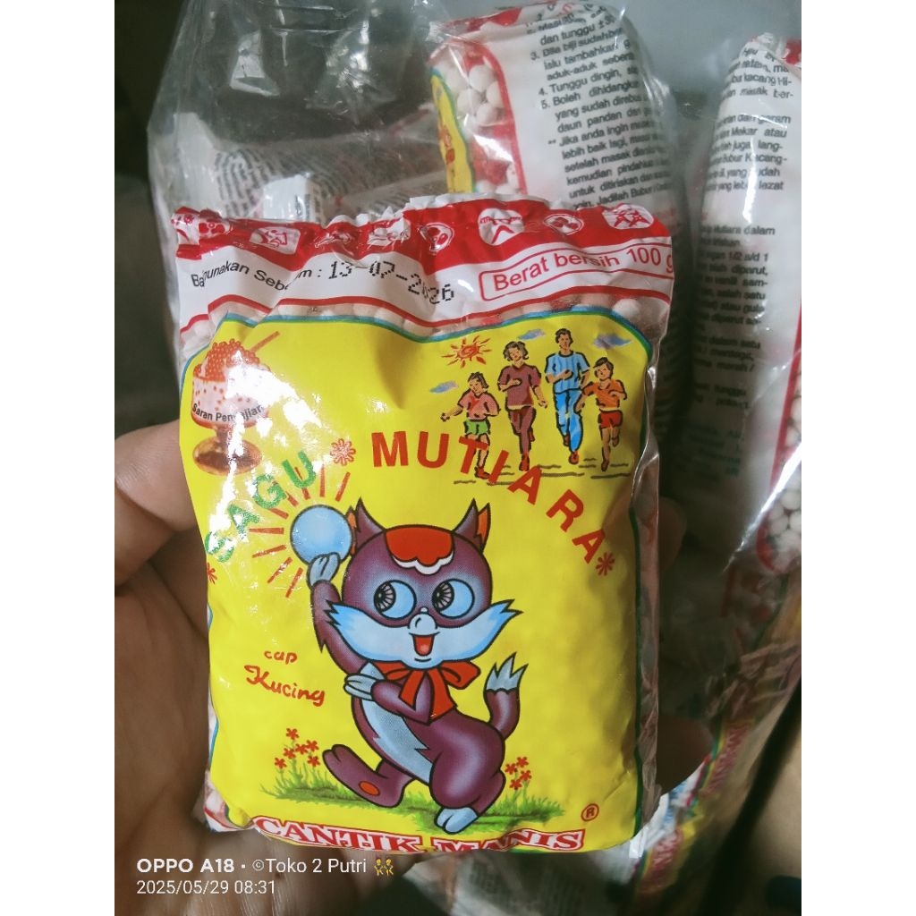 

SAGU MUTIARA kmsan 100gr