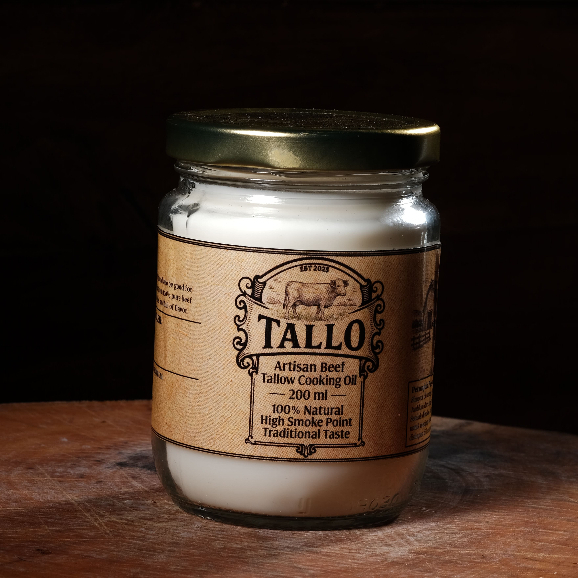 

TALLO Beef Tallow Cooking Oil 200 Gram – Minyak Sapi Murni, Sehat & Alami