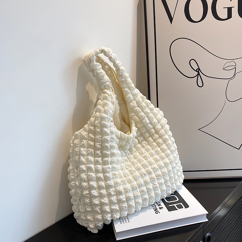 Tas Tangan Wanita kain rajut, handbag wanita