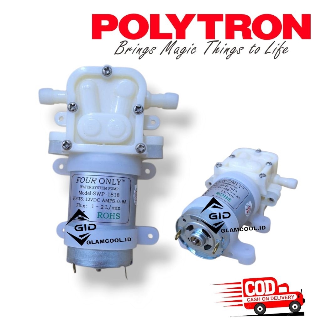 DINAMO POMPA AIR DISPENSER POLYTRON PWC777 DISPENSER GALON BAWAH / PWC777