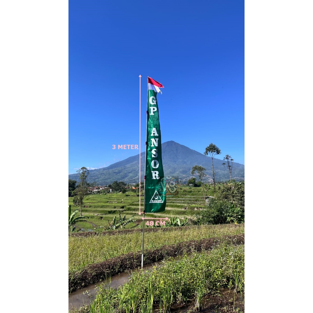 BENDERA UMBUL - UMBUL BANDIR GP ANSOR