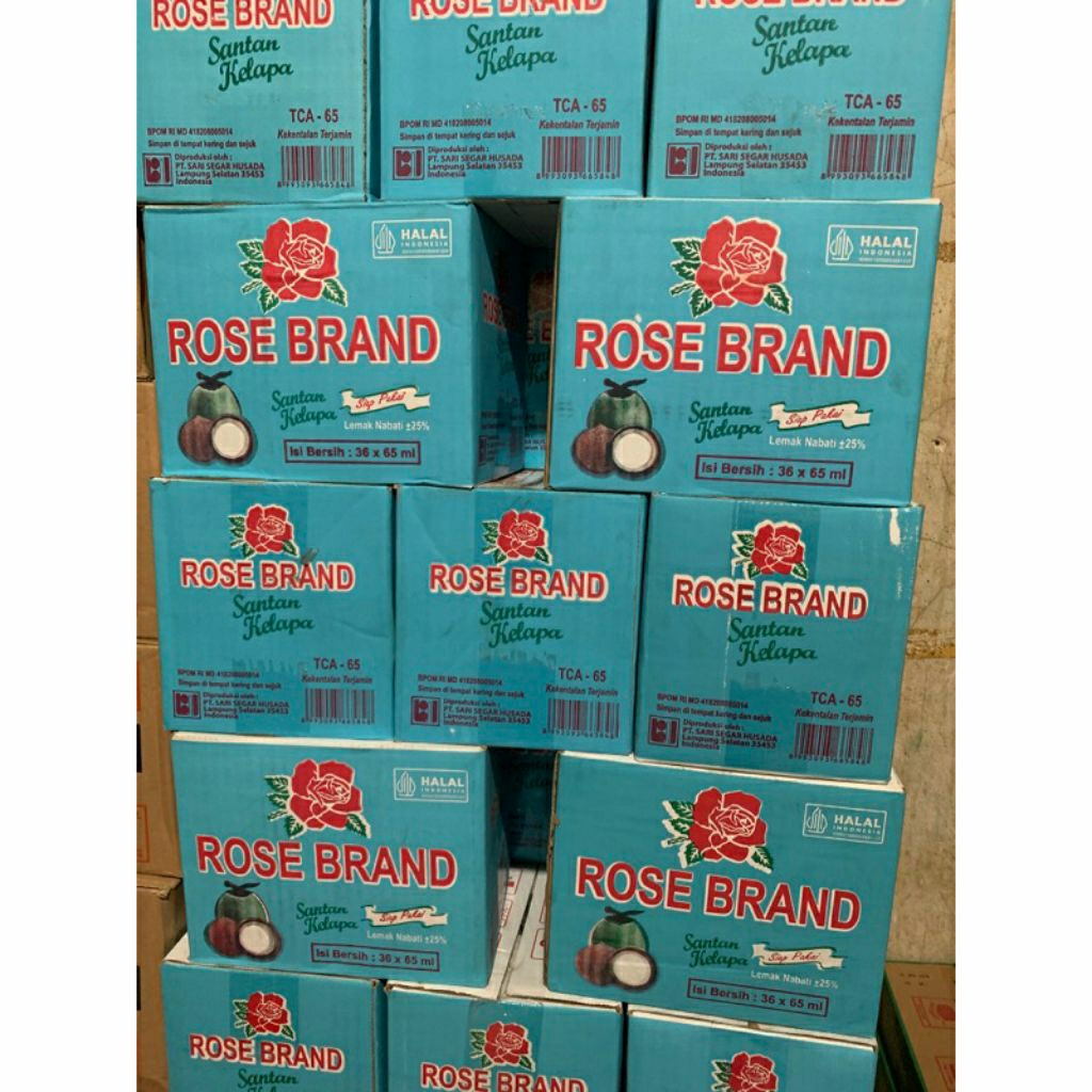 

Santan Kelapa praktis 65ml Original Rosebrand/sunkara/sasasantan Cepat Saji 65ml tube kemasan ekonomis