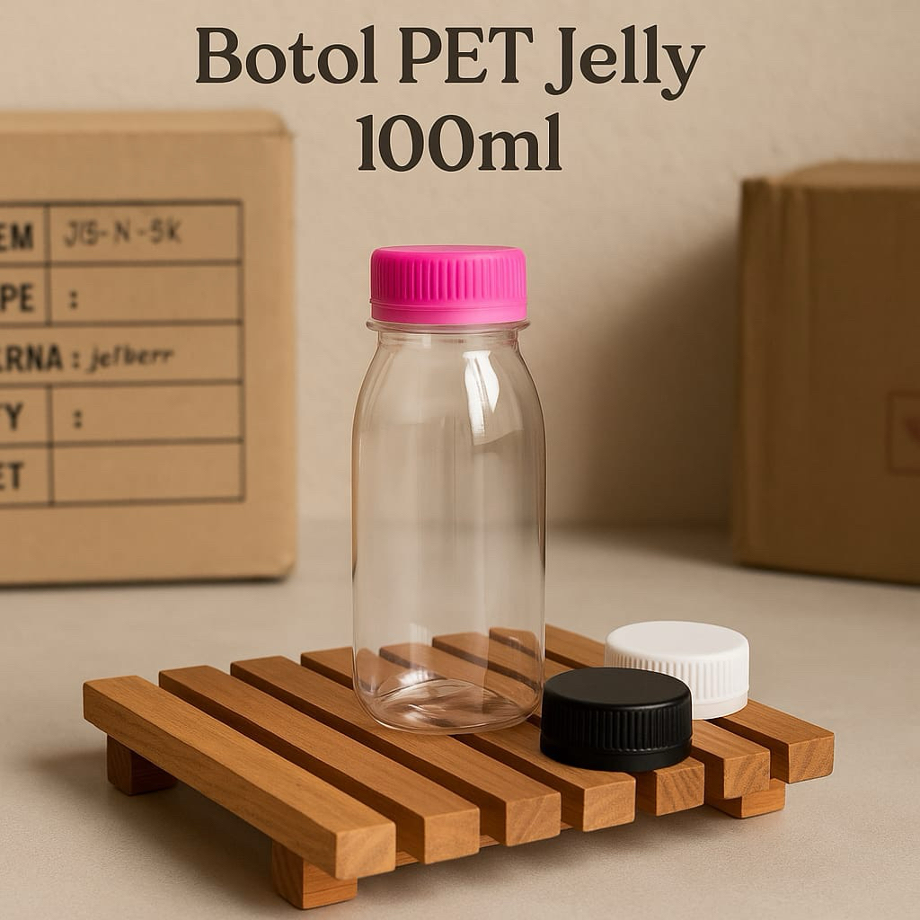 Botol PET Jelly 100ml/Botol plastik 100ml