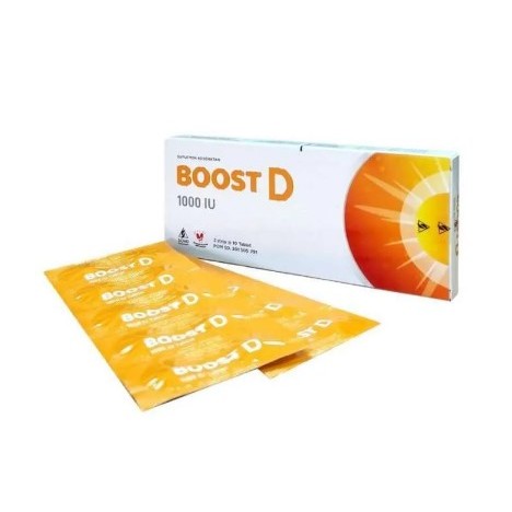 Boost D 1000 IU 10 Tablet | Vitamin D3 1000 IU