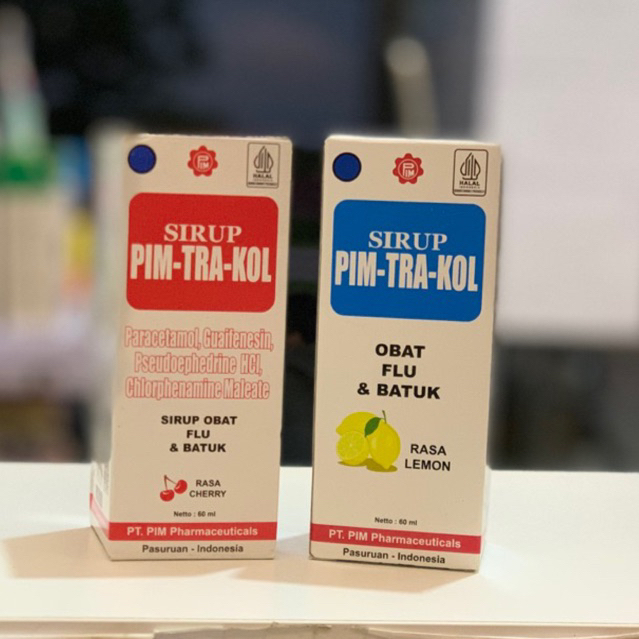 

PIMTRAKOL SIRUP batuk FLU DAN DEMAM