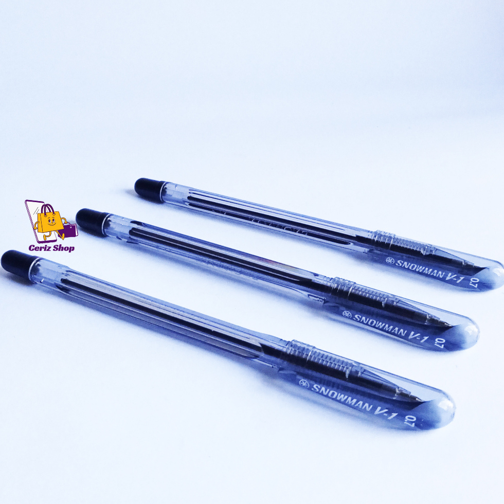 

Bolpoin SNOWMAN V1 - Hitam/ Biru/ Merah [Satuan / Eceran]