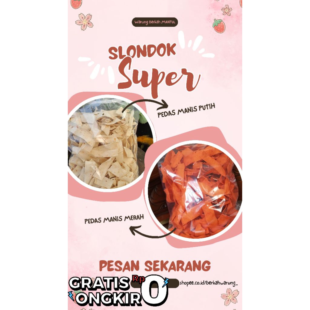 

Slondok Super Mantul 1kg (Mentah)