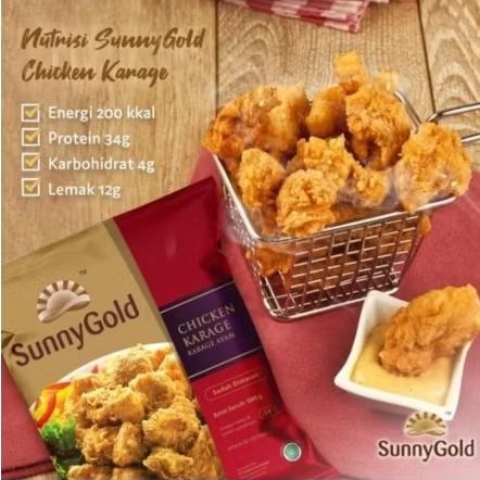 

SUNNY GOLD CHICKEN KARAGE/KARAGE AYAM 500gram