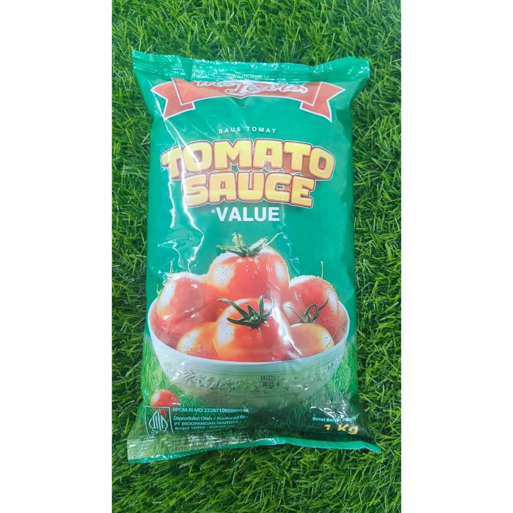 

Mc lewis tomato sauce 1kg saus tomat mc lewis 1 kg
