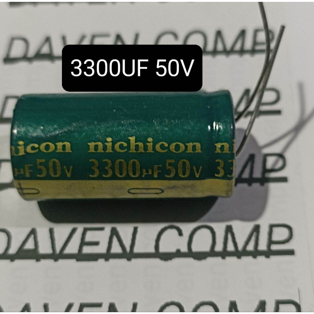 ELCO 3300UF 50V NCH ELKO 3300UF 50VOLT 3300 UF 50 VOLT