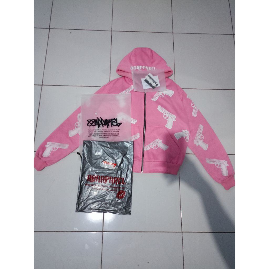 Zipper 88apparel sz L