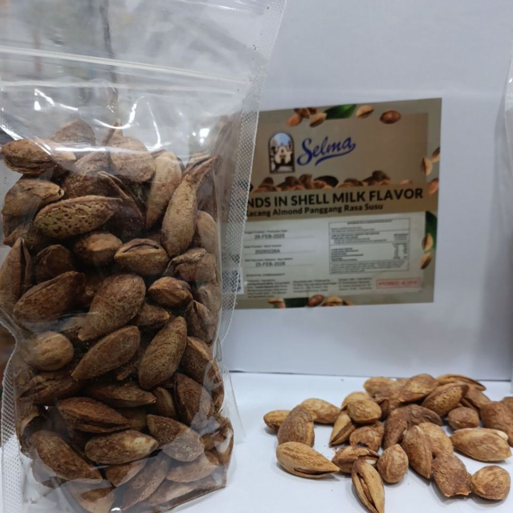 

kacang almond panggang 250 gr | Kacang Almond
