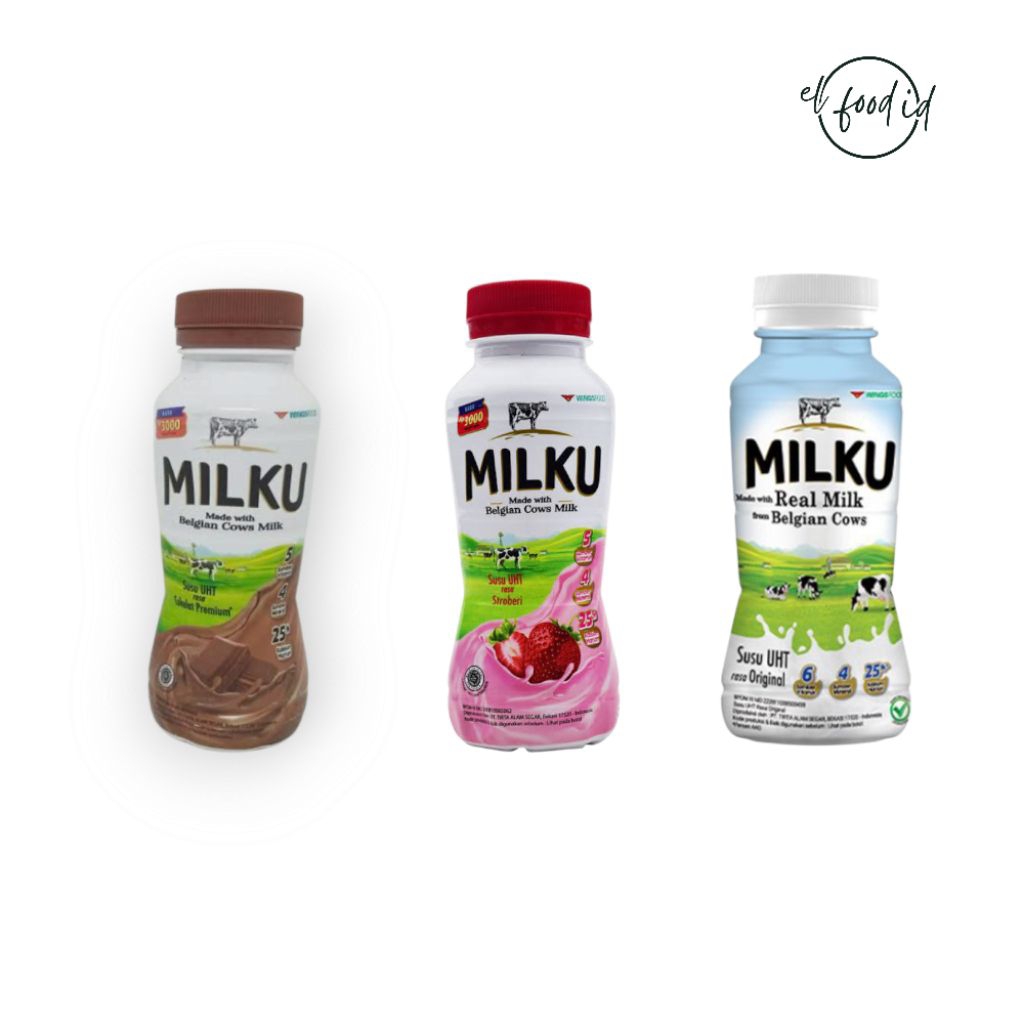 

Milku Susu UHT botol 200 ml