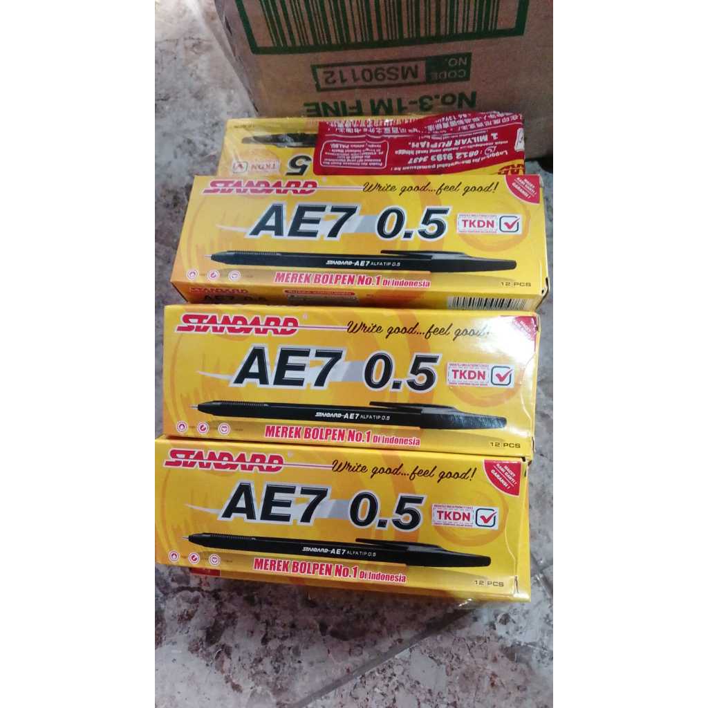 

Pulpen standart AE7 0,5 bijian/ Satuan