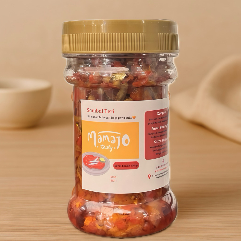 

Mamajo Tasty Sambal Teri 120 gr
