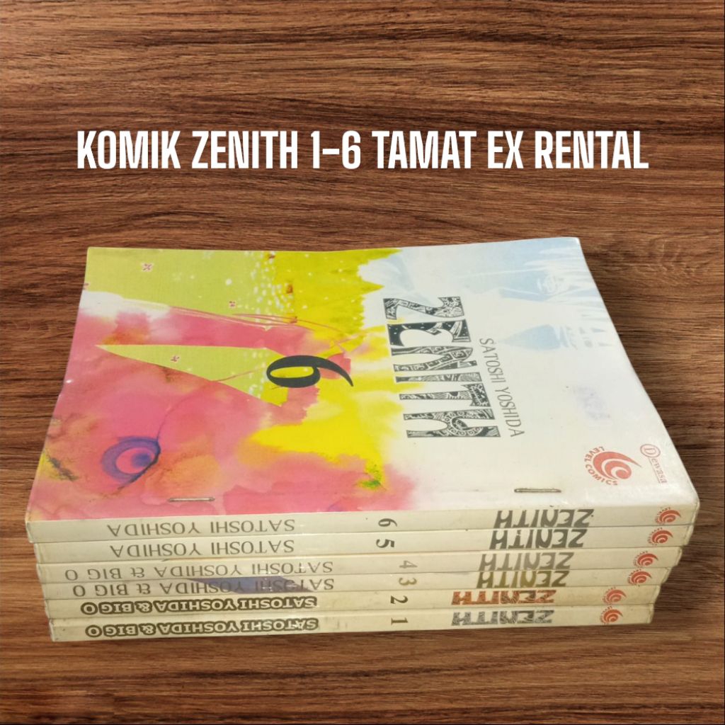 KOMIK ZENITH 1-6 TAMAT EX RENTAL