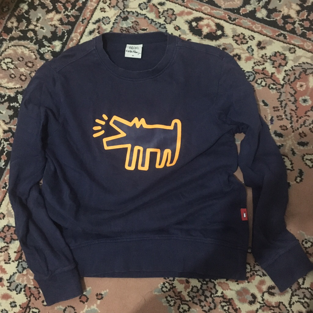 crewneck keith haring
