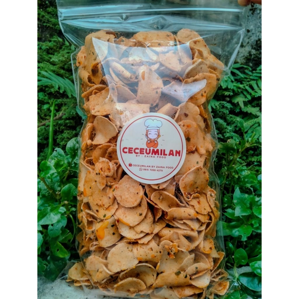 

BASRENG KOIN KRIUKK ( KRIPIK BASO DAGING & AYAM )500g ,RENYAHH ,GURIHH KRIUK