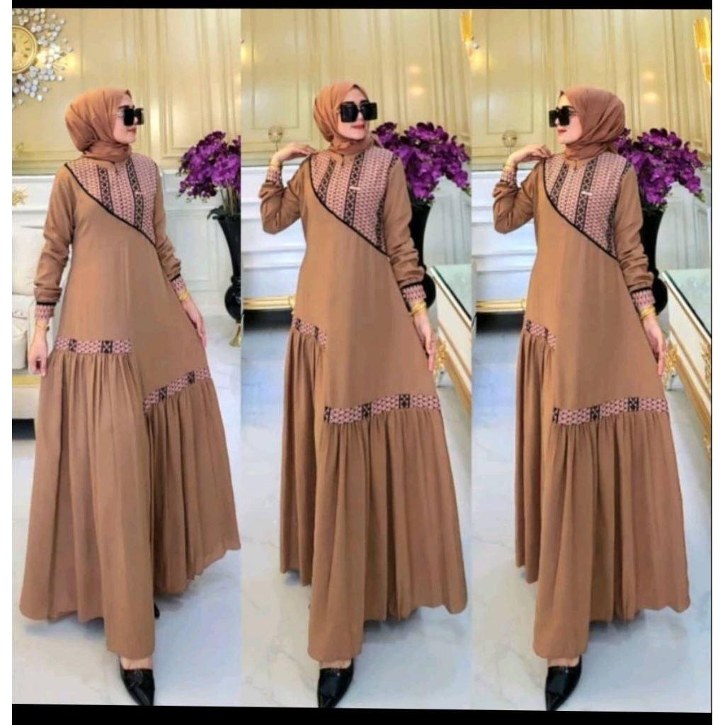 lily dres by Raina pashion gamis terbaru raina gamis mewah