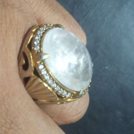 Batu akik kecubung es lawas