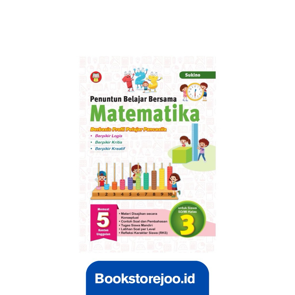 Sd/Mi Kelas 3 Penuntun Belajar Bersama Matematika - Sukino