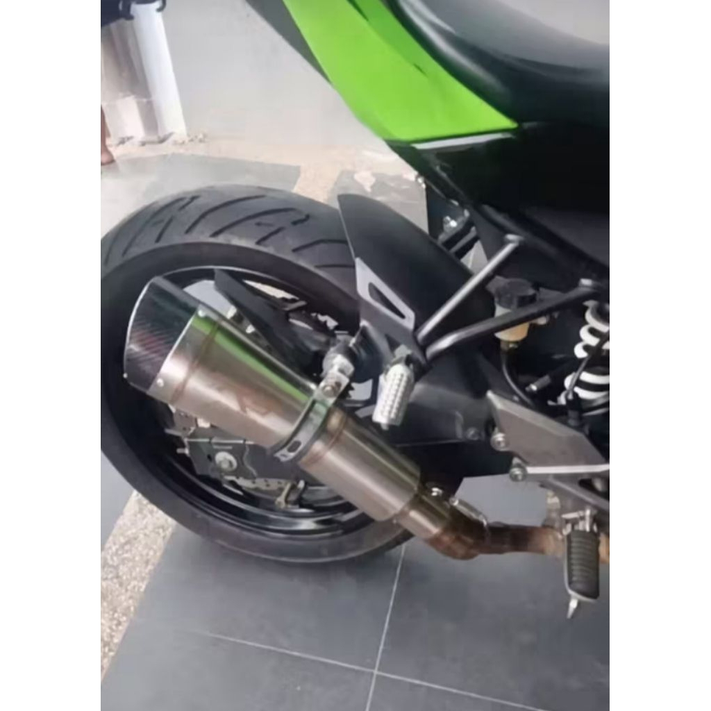 Knalpot Racing R9 H2 ss+slipon Ninja 250fi old ninja new ninja 250 mono ninja 250 karbu z250 exhaust