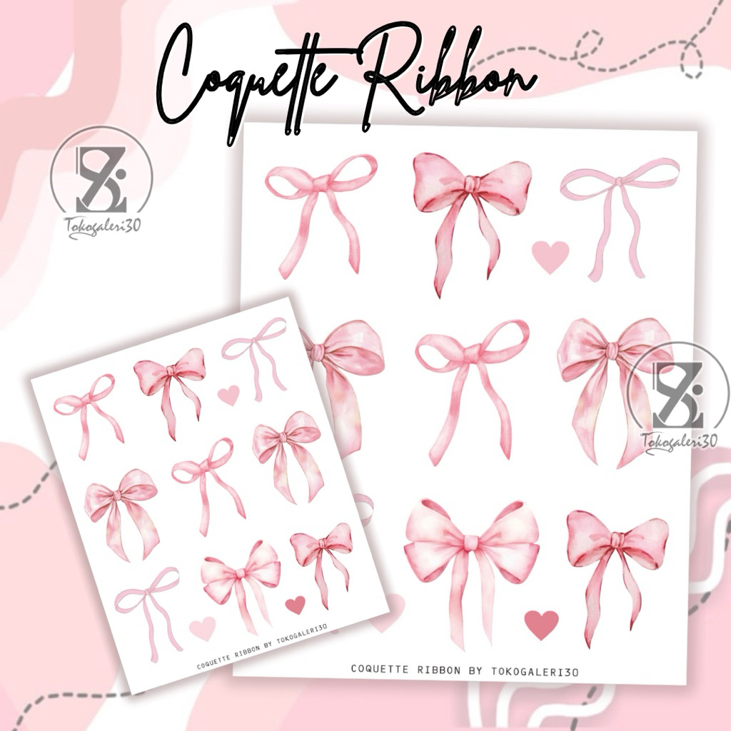 

STIKER PINK COQUETTE ANTI AIR 1 LEMBAR