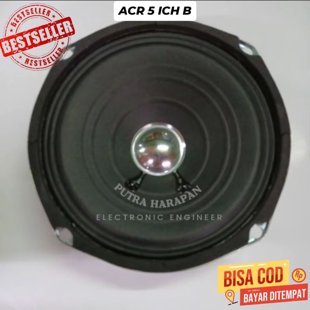 SPEAKER ACR 5 ICH -B FULLRANGE 30 WATT 8 OHM TERLARIS