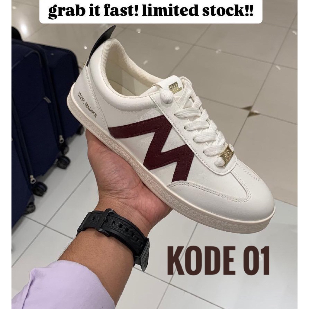 SEPATU SANDAL STEVE MADDEN ORIGINAL COUNTER 100%