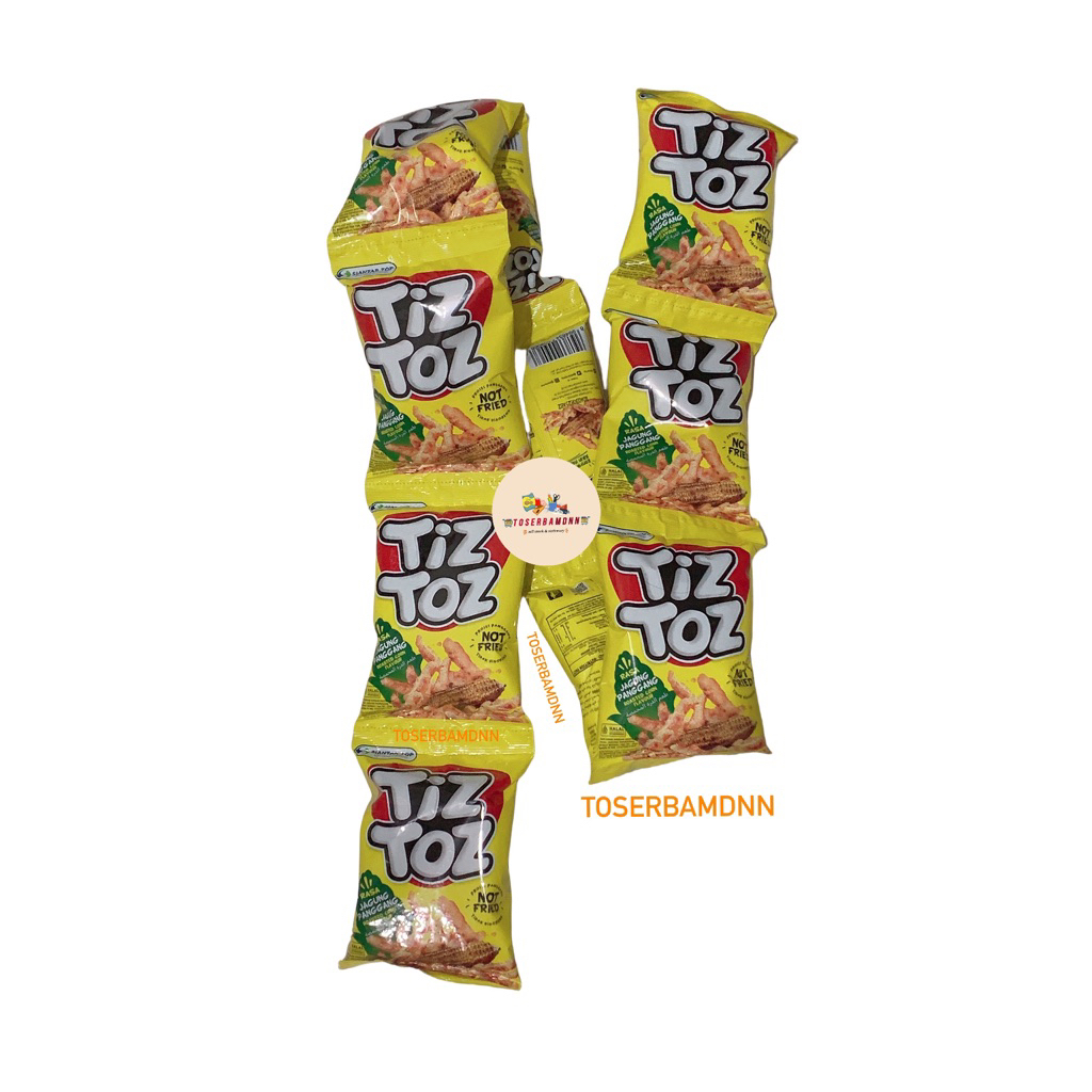 

(BIG PROMO) Tiz Toz Rasa Jagung Panggang 10 bgks x 20 gr